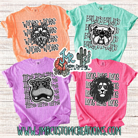 BUNDLE DEAL Mascot School Spirit Digital Design