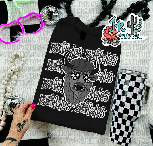 Mountain View Buffalos Crewneck Sweatshirt: Design 3