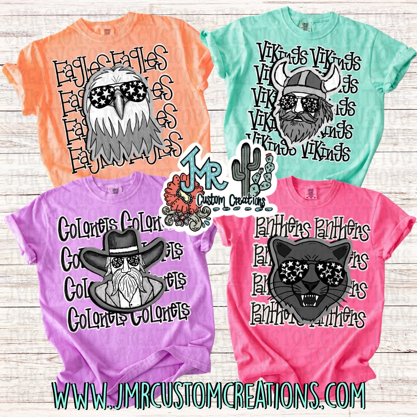 BUNDLE DEAL Mascot School Spirit Digital Design