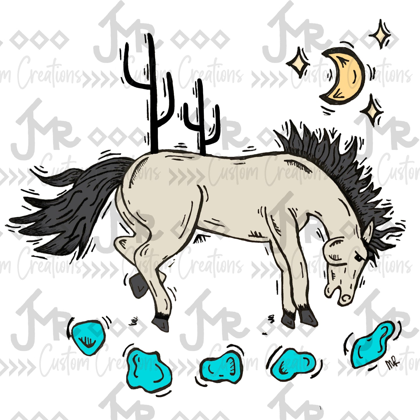 Bucking Horse