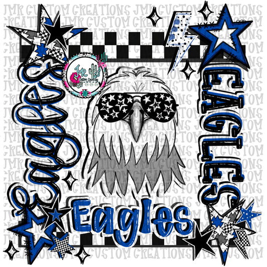 Lyman Eagles Crewneck Sweatshirt: Design 2