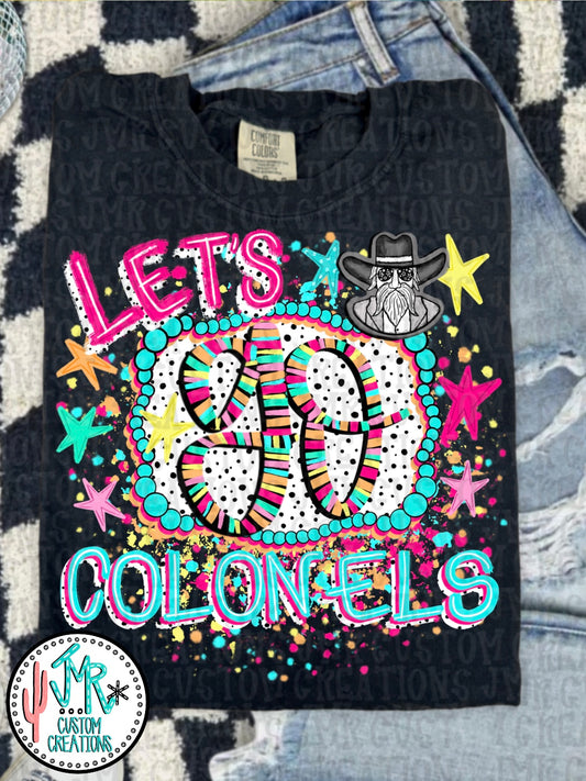 Let's go Colonels PNG Digital Design