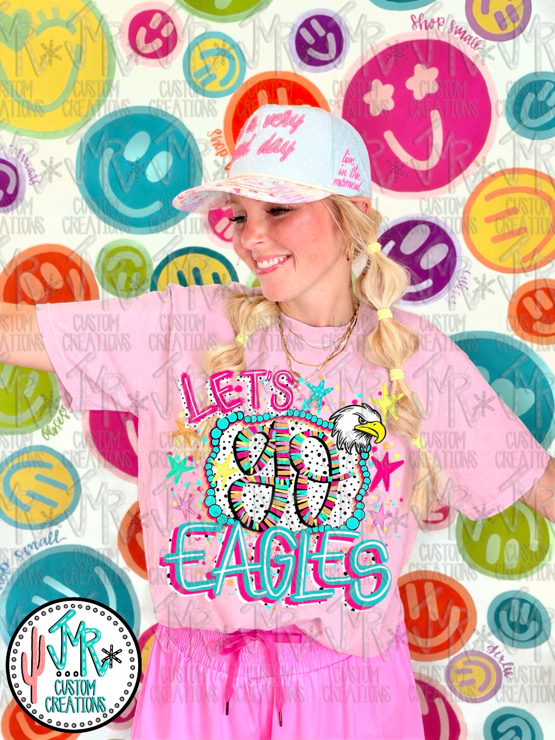 Let's go Eagles PNG Digital Design