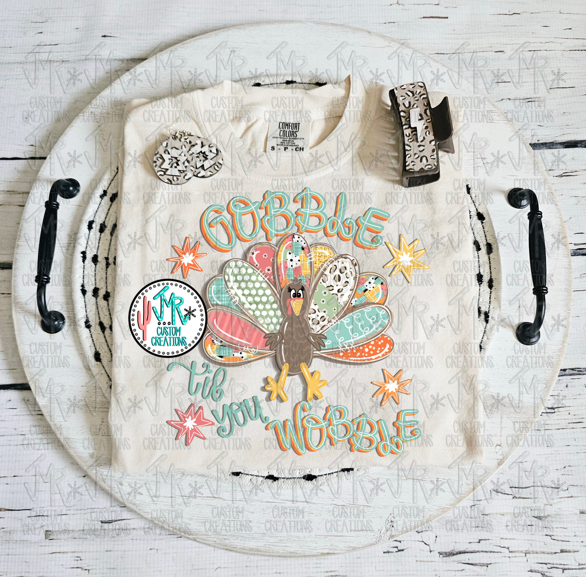 Gobble ‘Til You Wobble Digital PNG Design