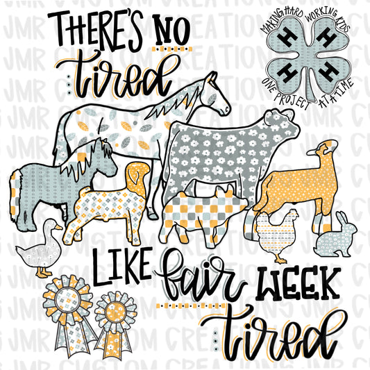 Fair Week Tired Digital Design