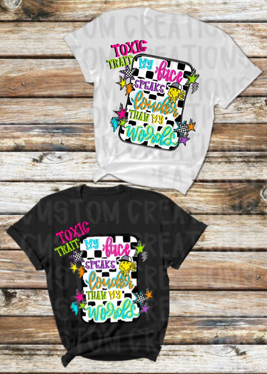 Toxic Trait: Face Speaks Louder Than Words DIGITAL DESIGN