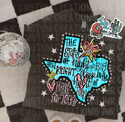 PRAY FOR TEXAS DIGITAL DESIGN - PNG