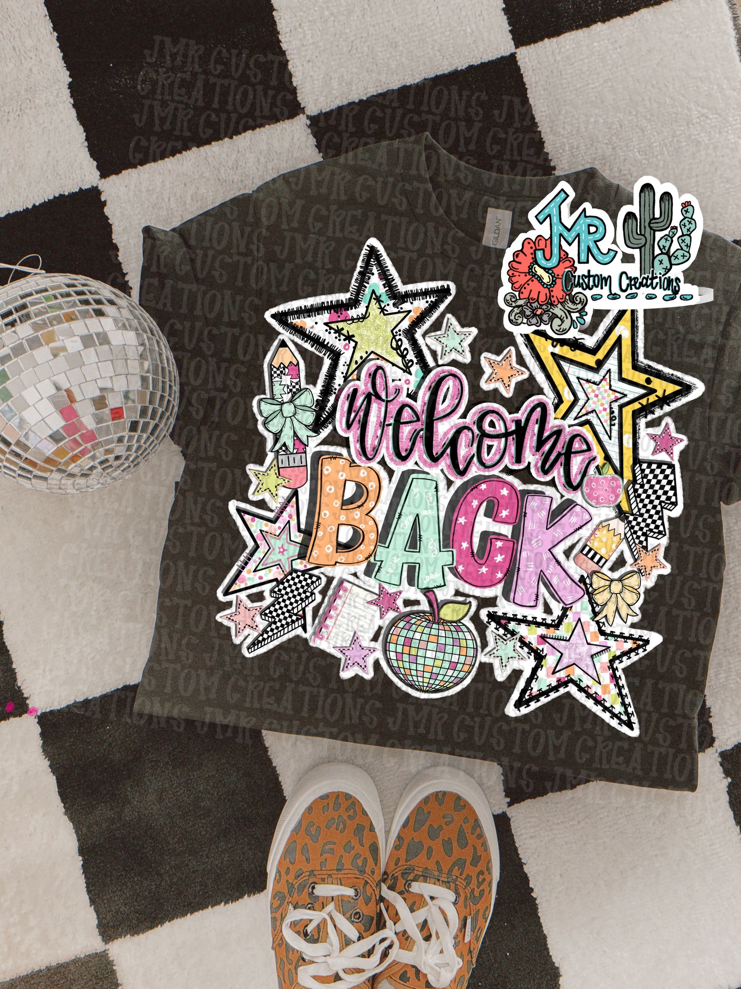 Welcome Back-Back to school DIGITAL Design