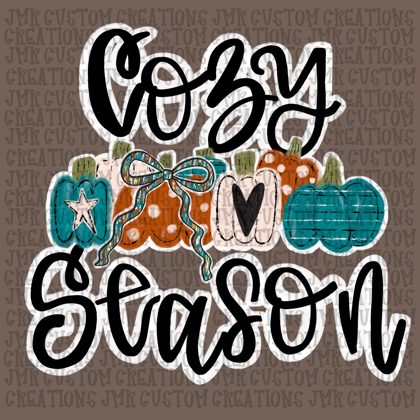 Cozy Season Fall Pumpkin DIGITAL DESIGN