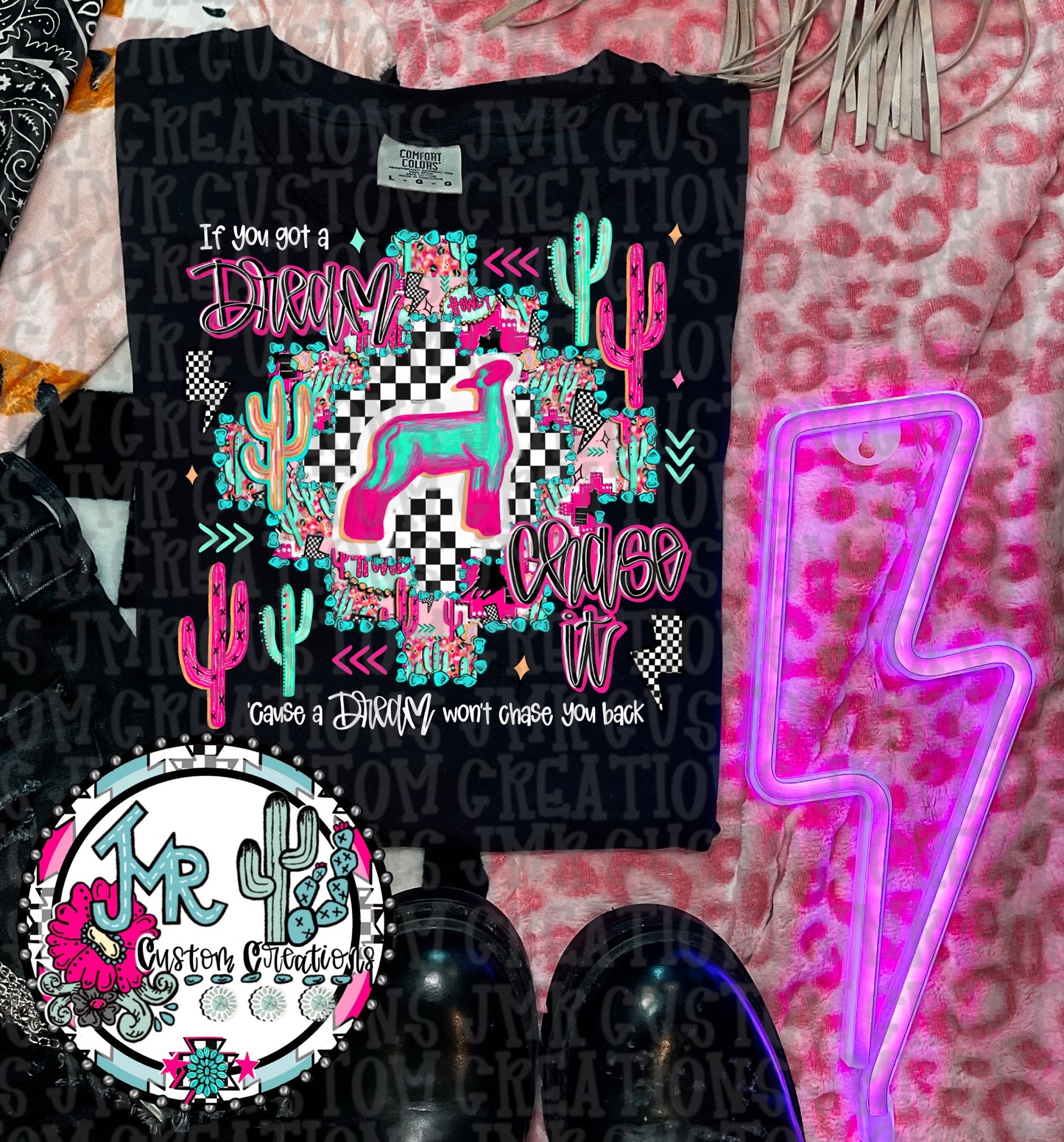 If you got a dream chase it-Show Animal-Lamb DIGITAL DesignPNG
