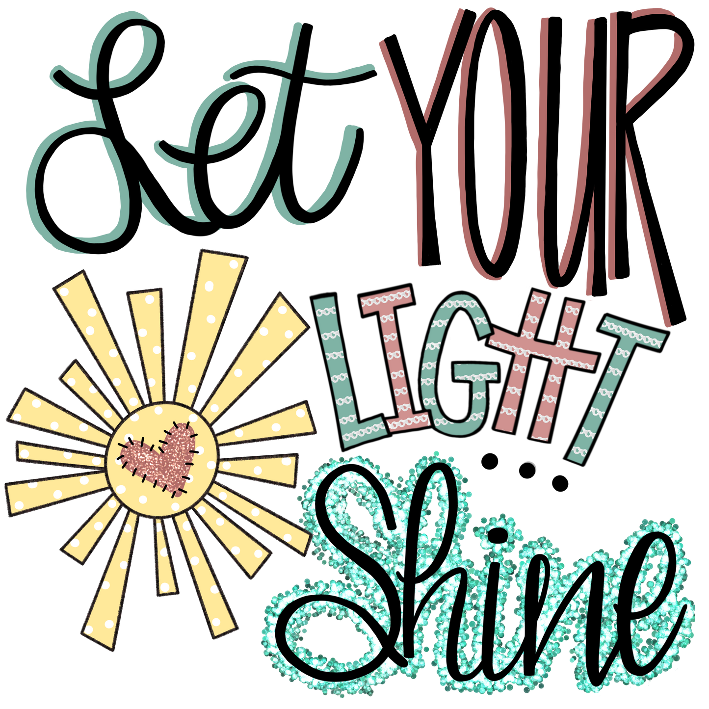 Let Your Light Shine-T-Shirt