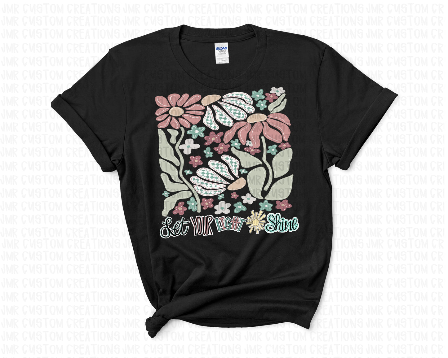 Light Shine Floral DIGITAL DESIGN