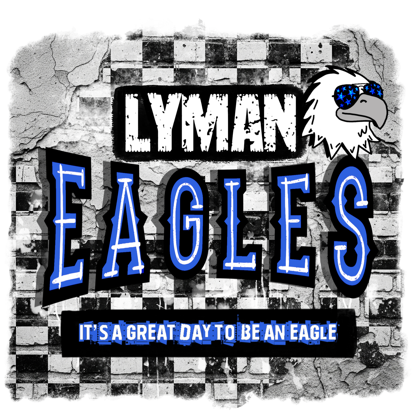 Lyman Eagles Long Sleeve T-Shirt: Design 5