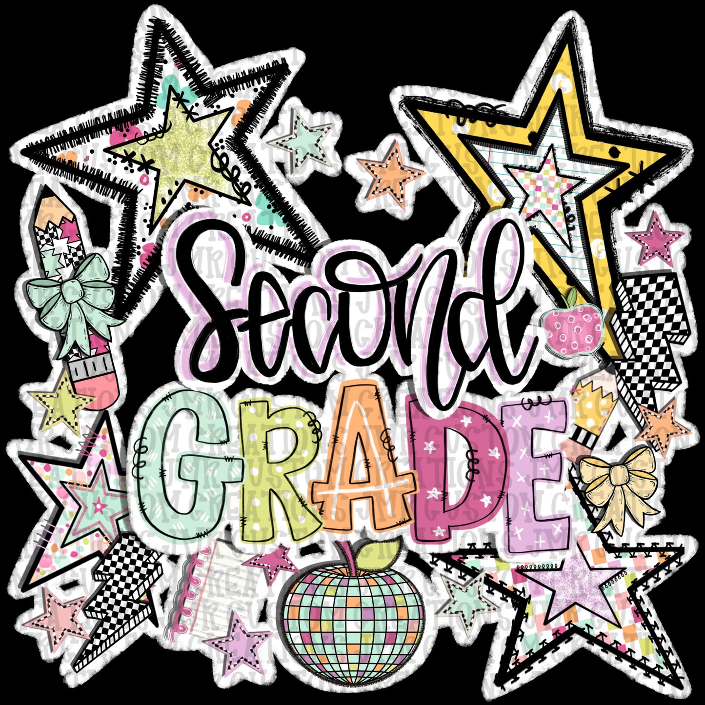 Second Grade-Back to School Digital Design