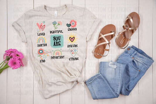 You Are…Positive Affirmations