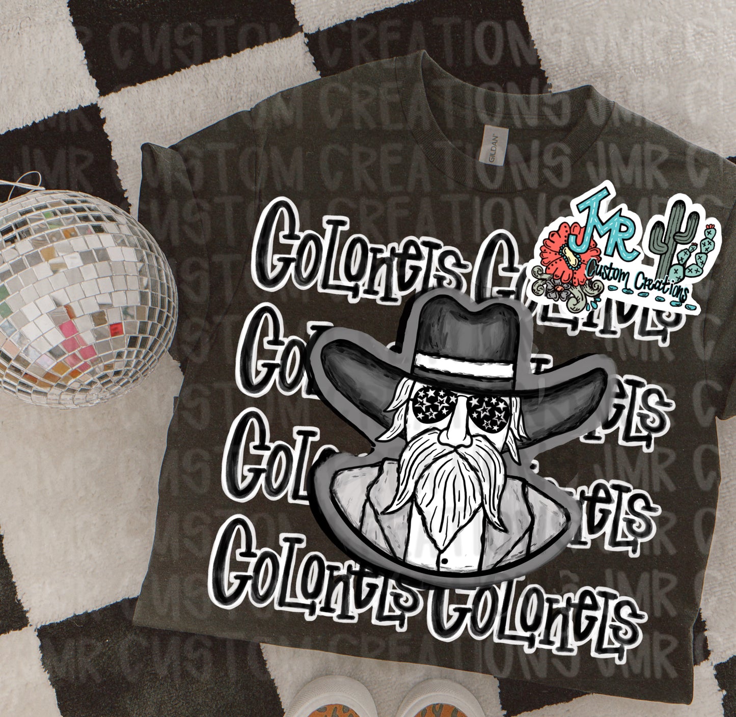 COLONELS Mascot School Spirit Digital Design