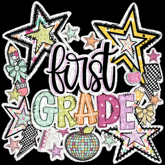 First Grade-Back to School Digital Design