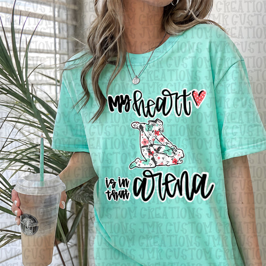 Rodeo-Heart is in that arena- Goat Tying DIGITAL Design