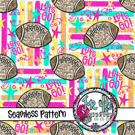 Football Seamless Pattern