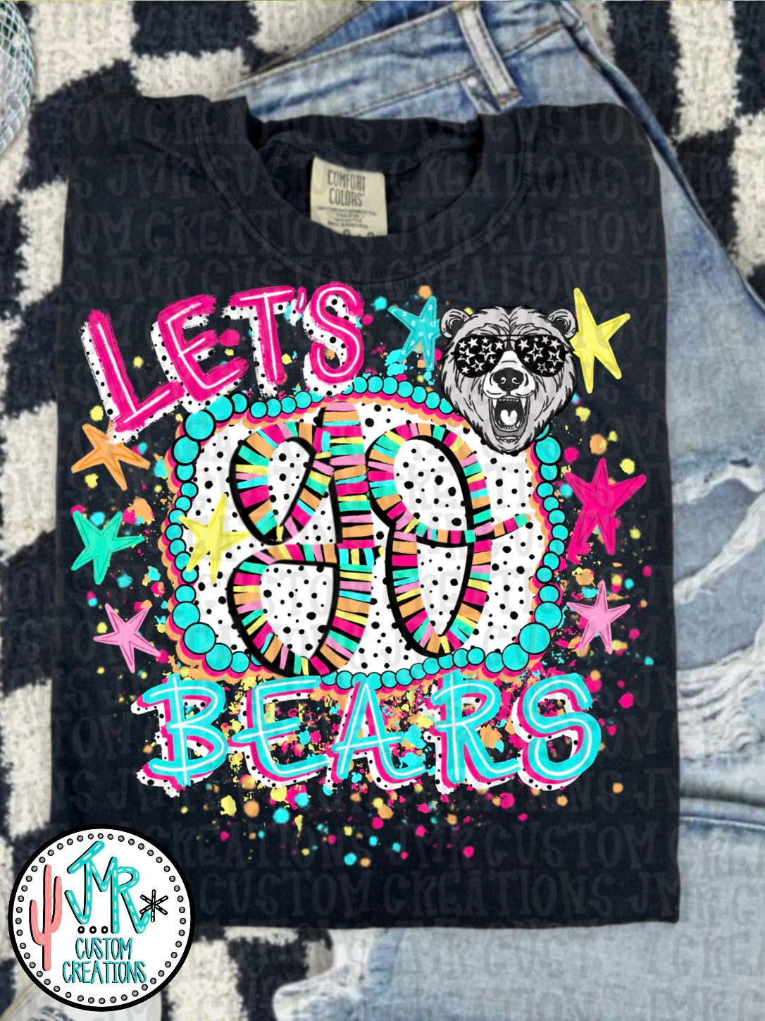 Let's go Bears PNG Digital Design