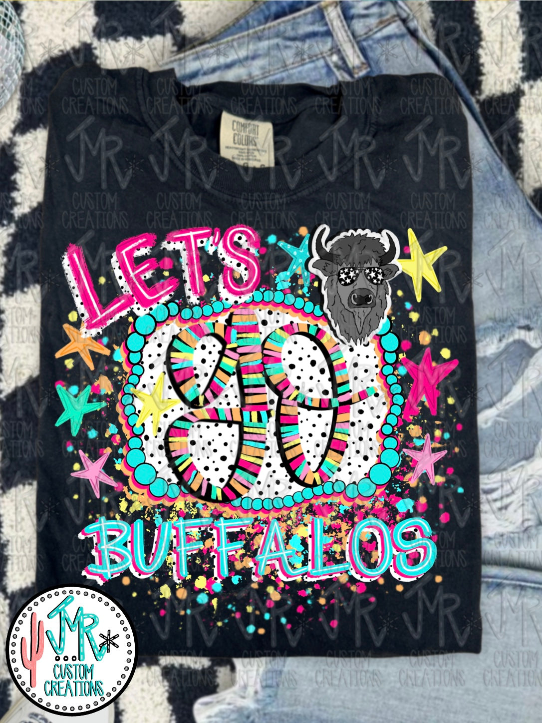 Let's go Buffalos PNG Digital Design