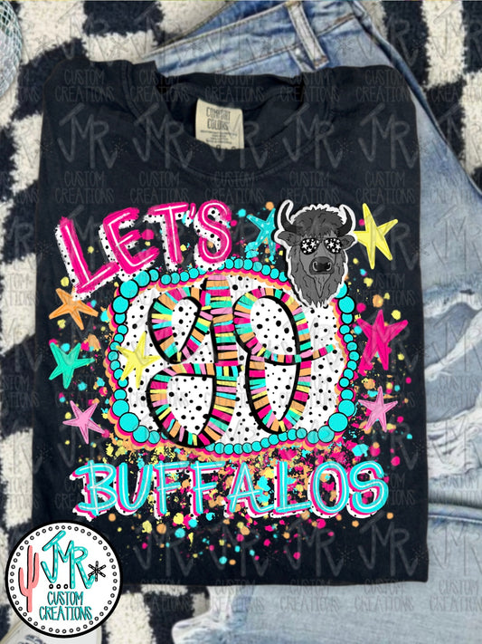 Let's go Buffalos PNG Digital Design