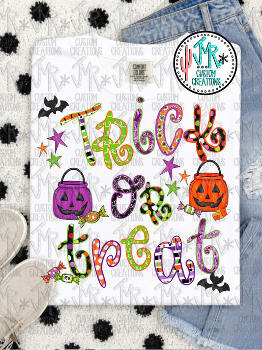 Trick or Treat Halloween PNG