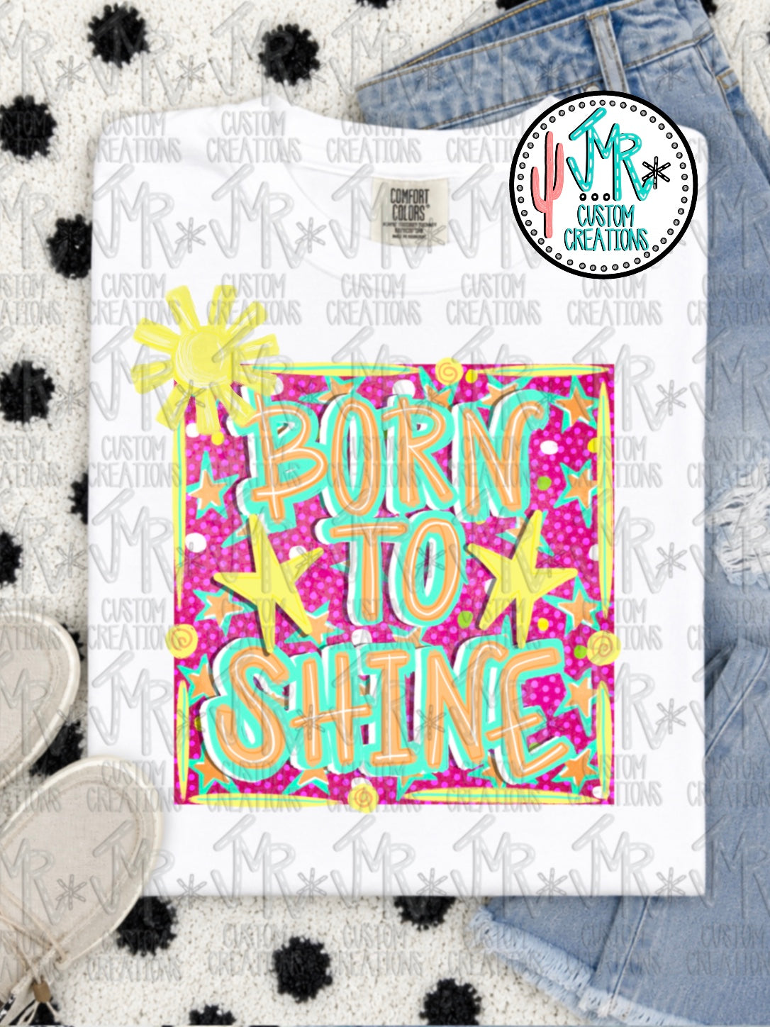 Born to Shine PNG