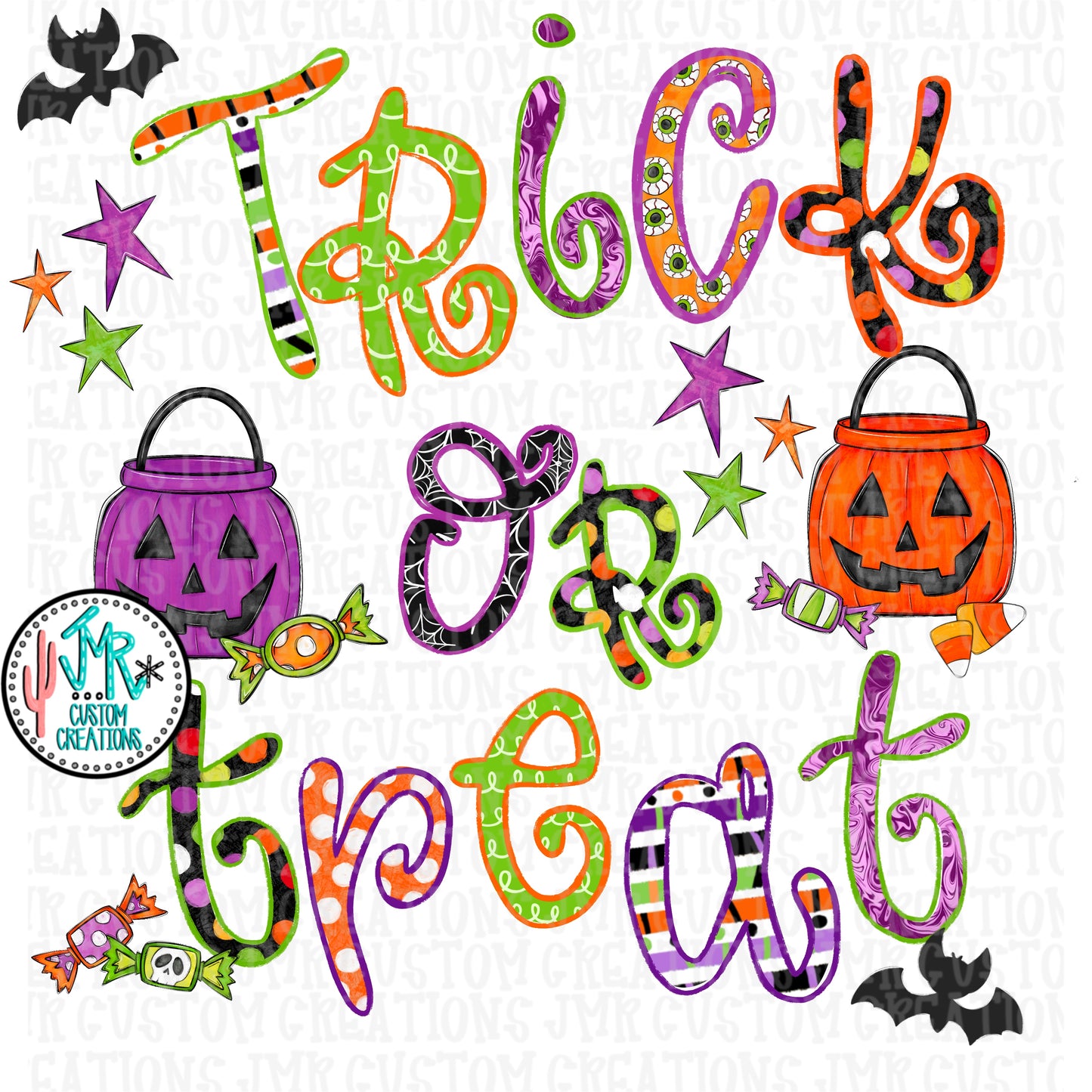 Trick or Treat Halloween PNG