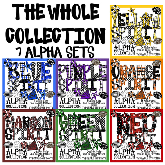 The Whole Collection-7 Spirit Alpha Sets