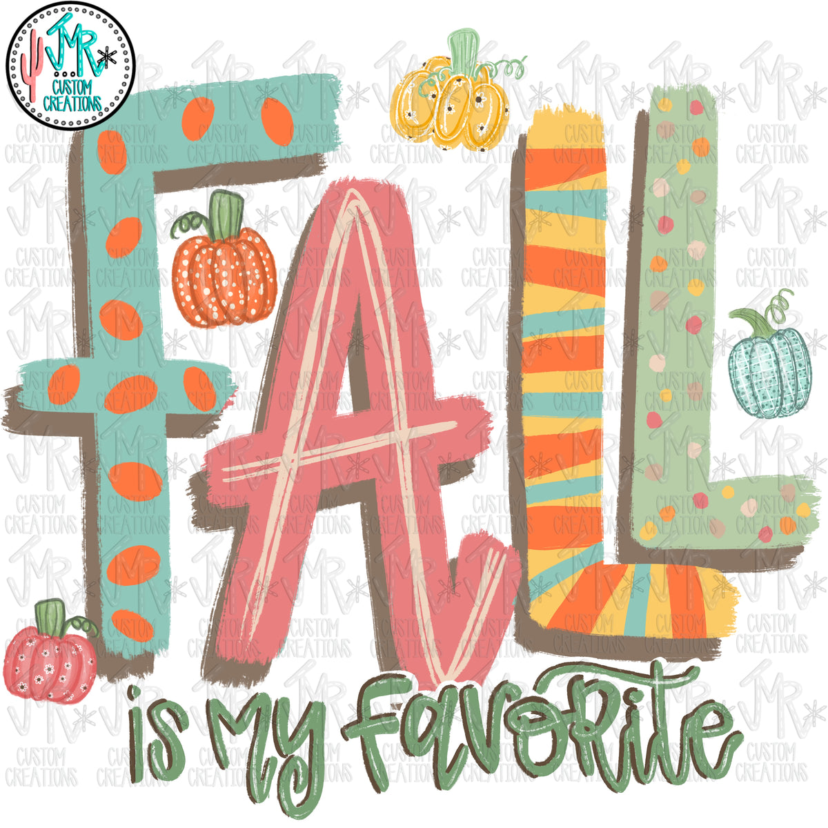 FALL Digital PNG Design
