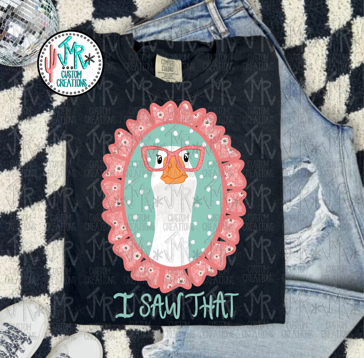 I Saw That GOOSE Digital PNG Design