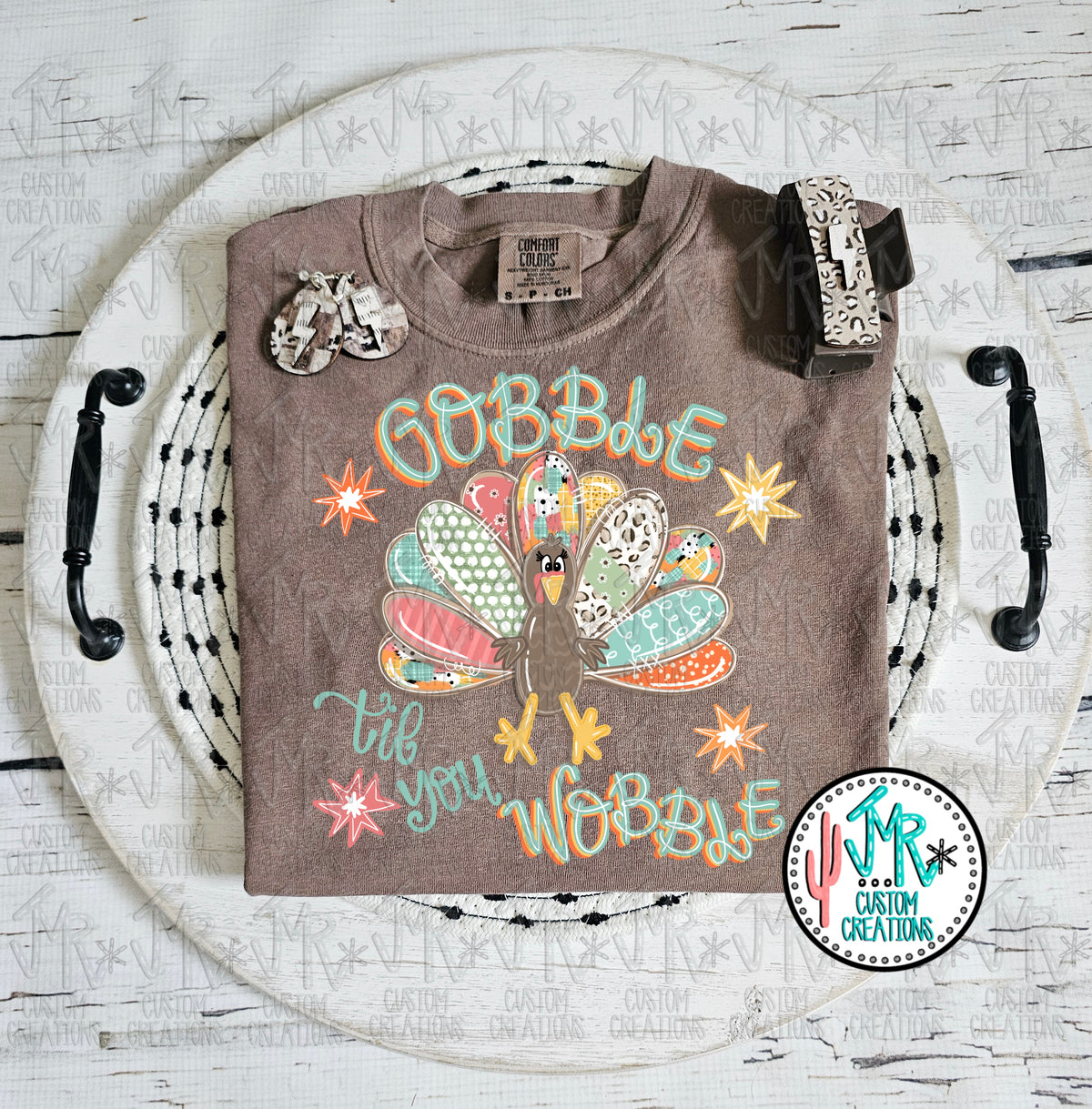 Gobble ‘Til You Wobble Digital PNG Design