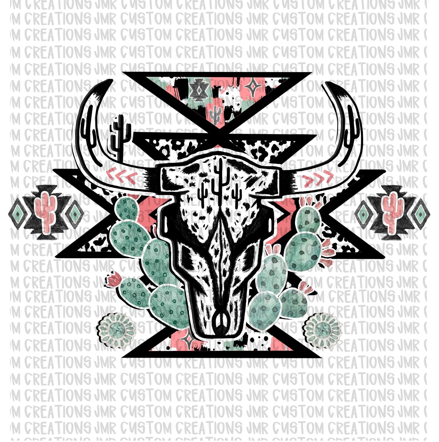 Western Skull DIGITAL DESIGN