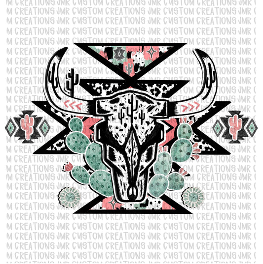 Western Skull DIGITAL DESIGN