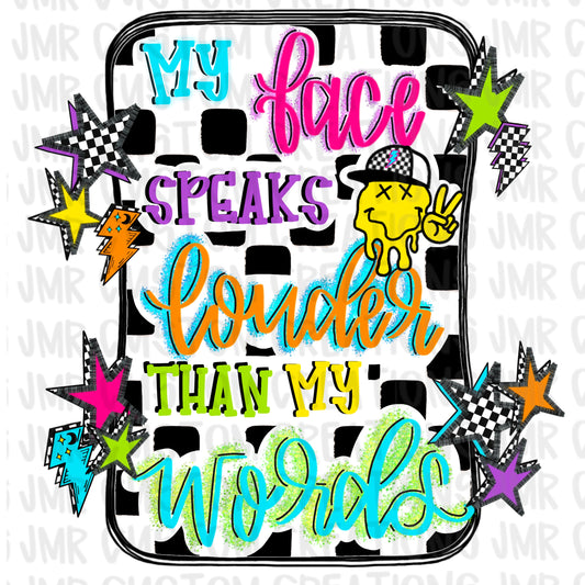 Face Speaks Louder Than Words—DIGITAL DESIGN