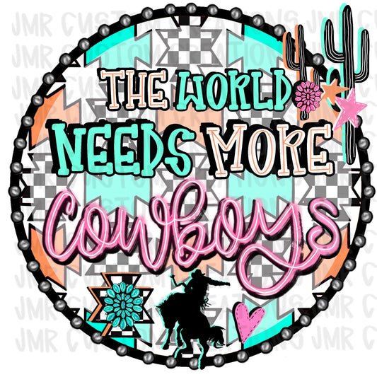 More Cowboys Western DIGITAL DESIGN - PNG