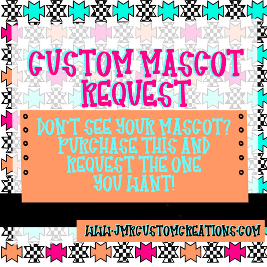 CUSTOM School Spirit Digital Design. REQUEST A MASCOT