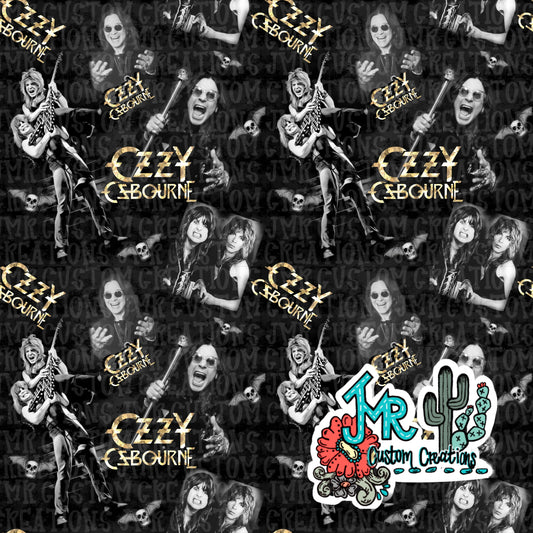 Ozzy Osbourne Seamless Pattern DIGITAL DESIGN - JPG