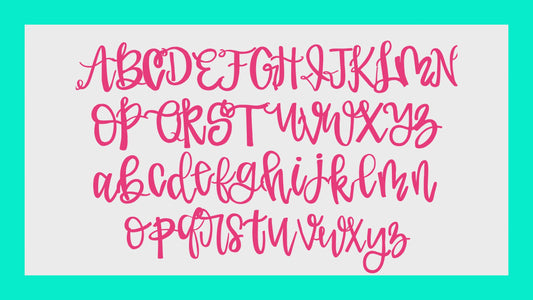 Lulee-Hand-Drawn Font