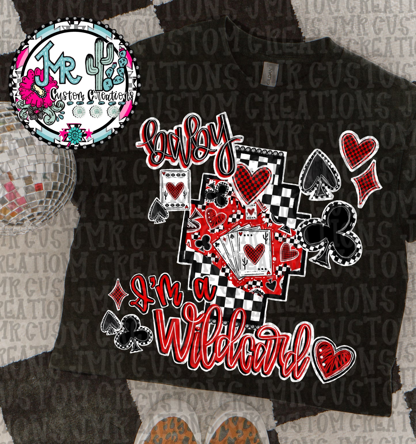 Western Gambler Wildcard DIGITAL DESIGN