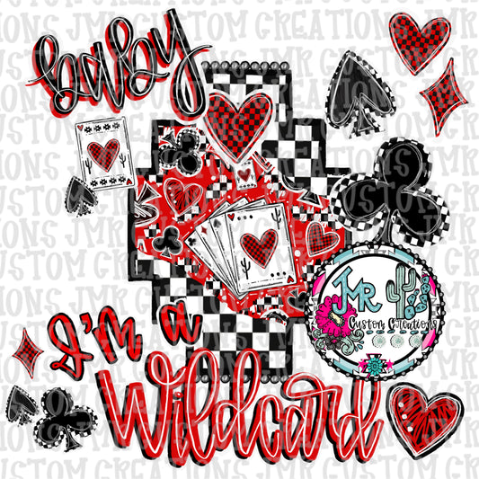Western Gambler Wildcard DIGITAL DESIGN