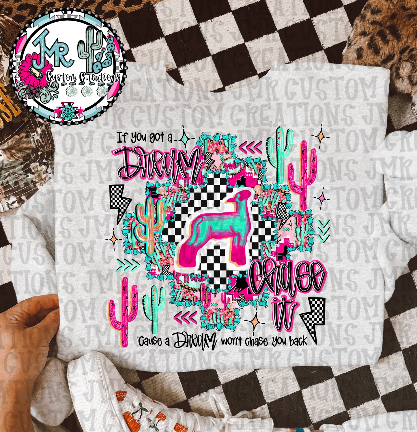 If you got a dream chase it-Show Animal-Lamb DIGITAL DesignPNG