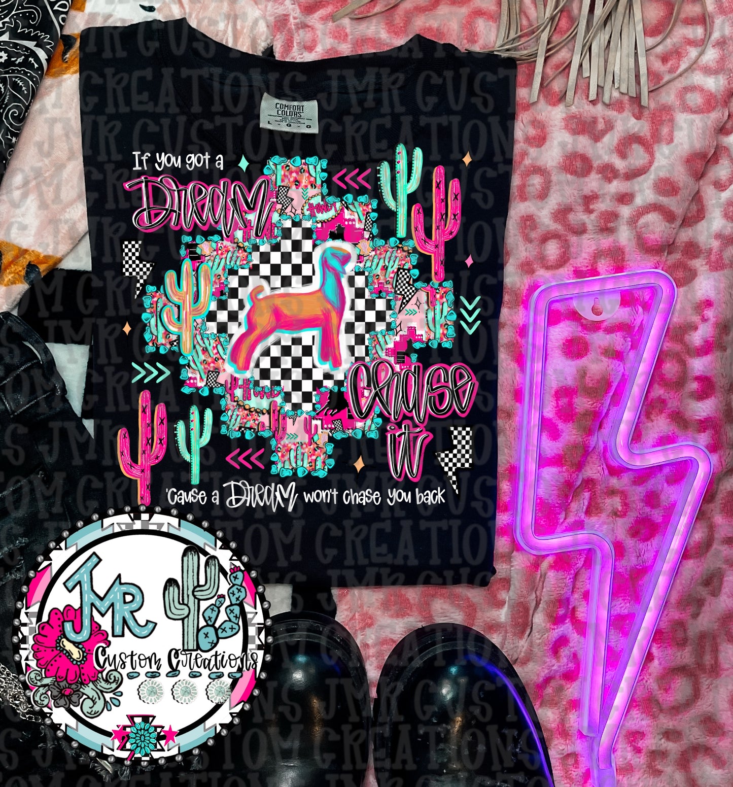 If you got a dream chase it-Show Animal-Goat DIGITAL DesignPNG