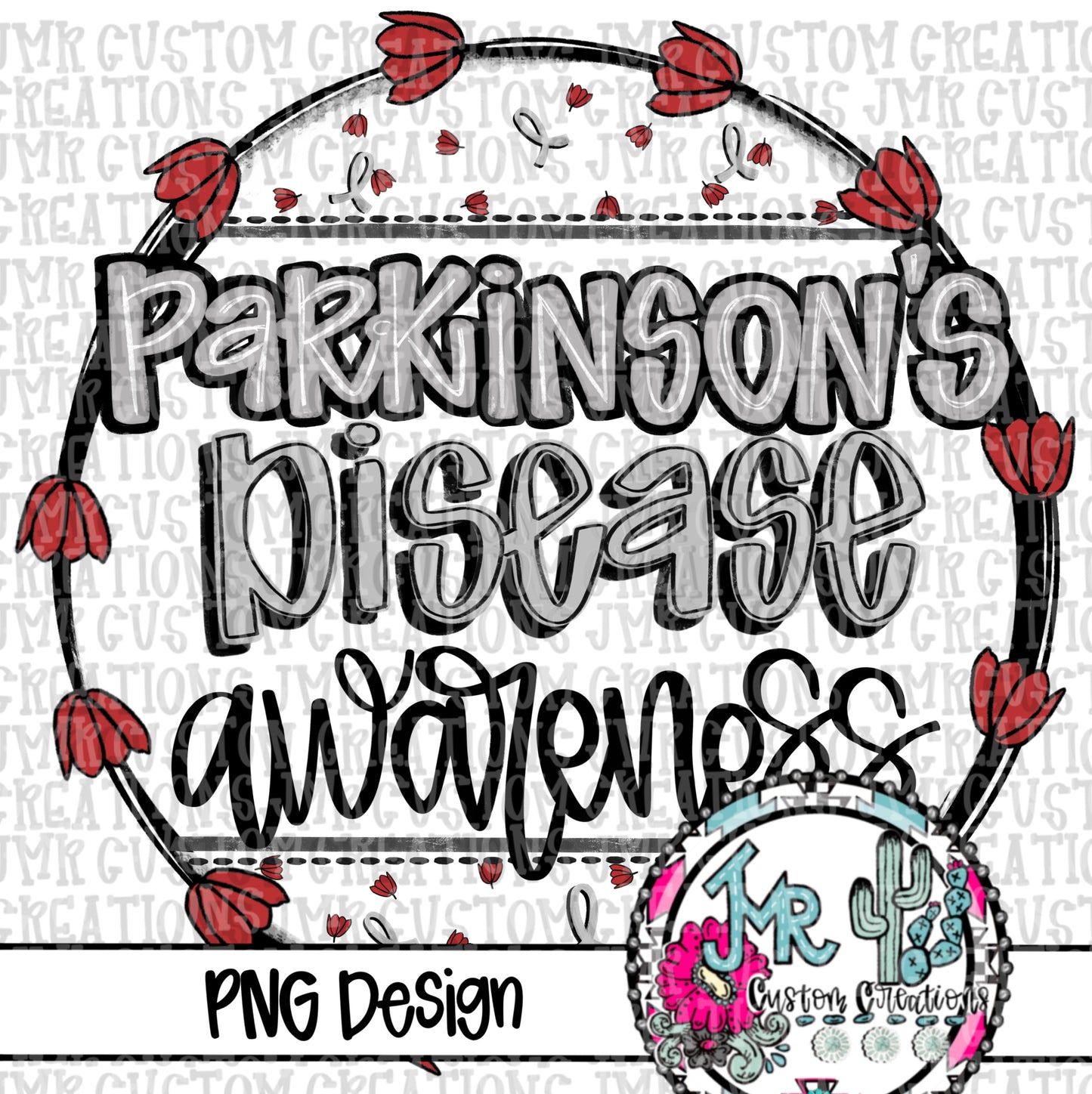 Parkinson’s Disease Awareness DIGITAL Design PNG