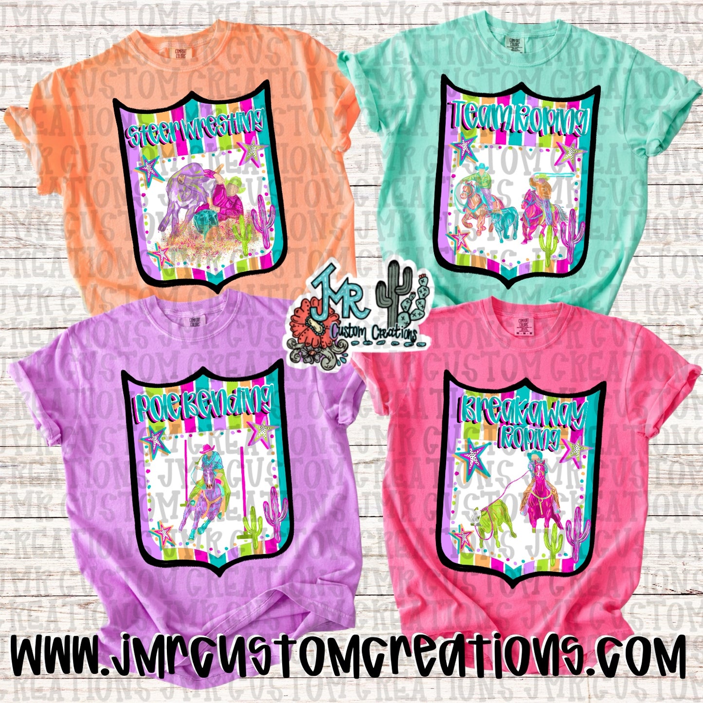 BUNDLE of ALL 10 Western Rodeo Back Number Event PNG  DIGITAL DESIGNS
