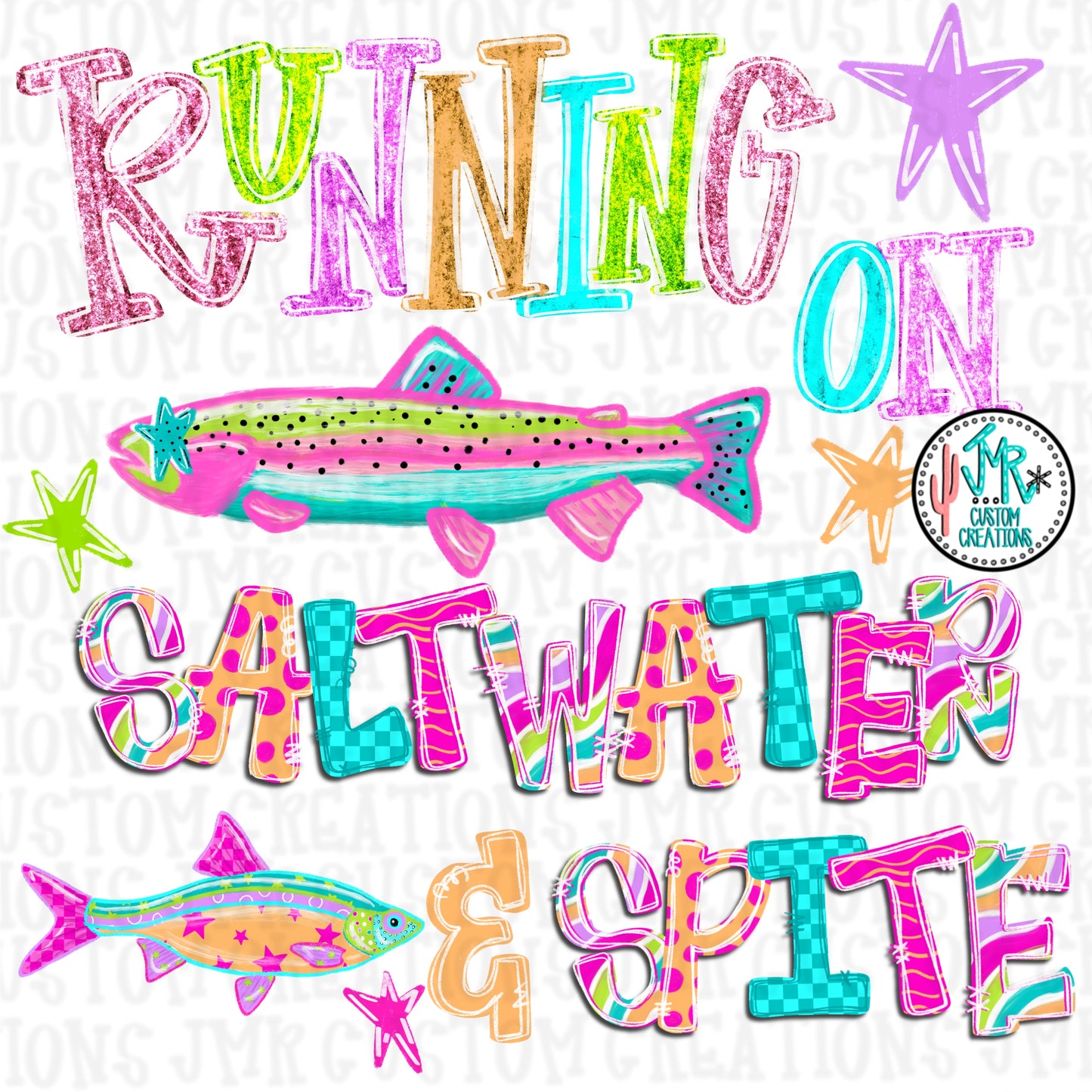 Saltwater & Spite DIGITAL Design PNG