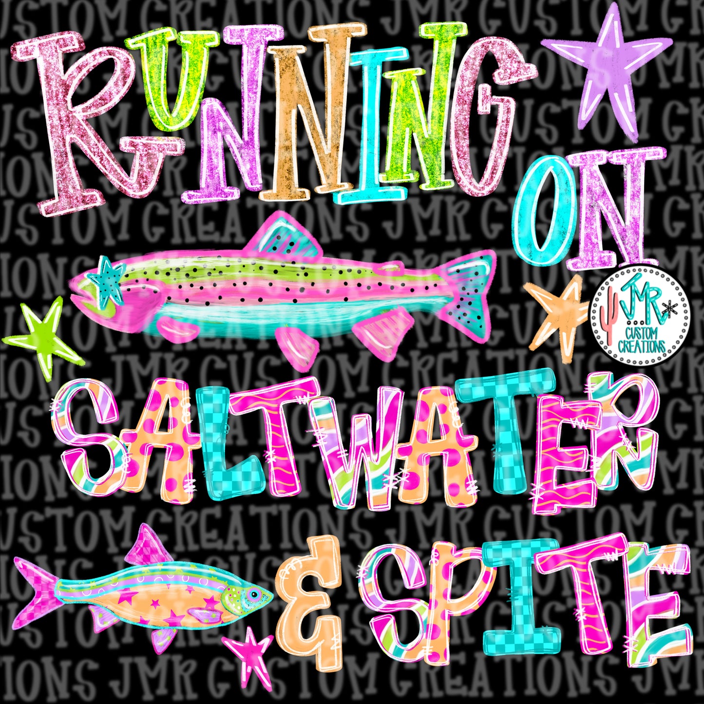 Saltwater & Spite DIGITAL Design PNG