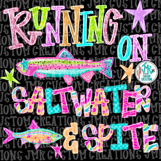 Saltwater & Spite DIGITAL Design PNG