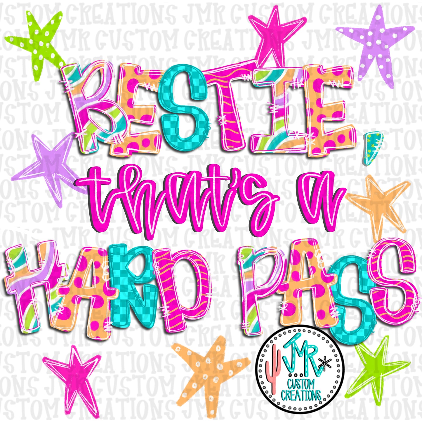 Hard Pass DIGITAL Design PNG